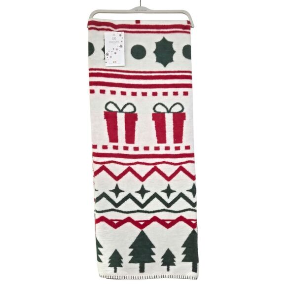 Docofil Reversible Soft Winter Throw Blanket Cotton Blend 51x67 Made in Portugal - Picture 11 of 14